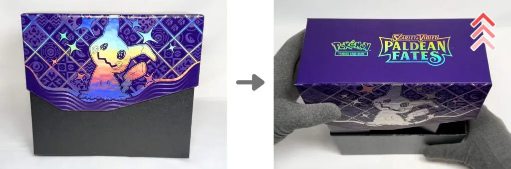 エリートトレーナーBOX Paldean Fates ミミッキュ 英語版ポケモンカード Paldean Fates Elite Trainer Box 【ミミッ