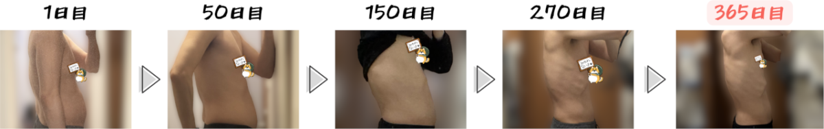 switch-fit-boxing-hokuto-review-1-year-body-shaping-side-view